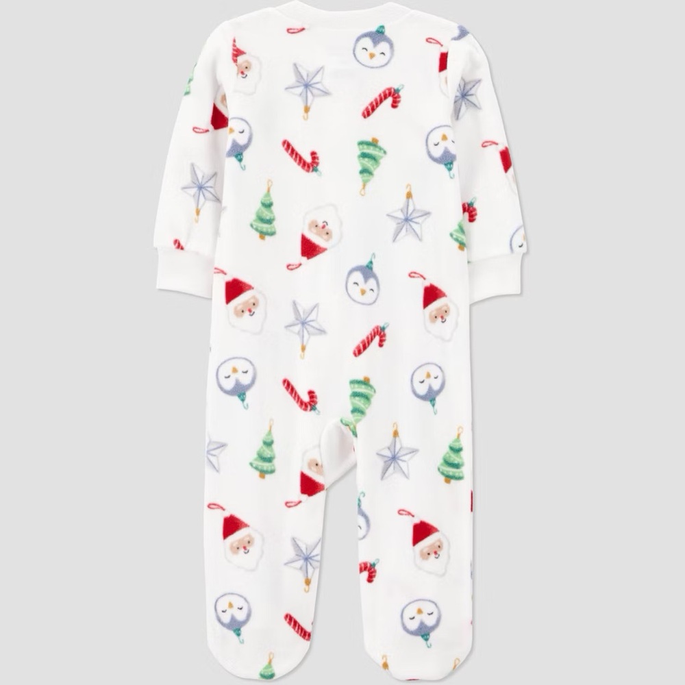 Carter's nwt Just One You Baby Holiday Ornaments Sleep N' Play - Ivory